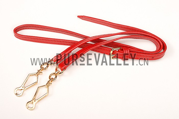 Miu Miu Matelasse Top Handle Large Red