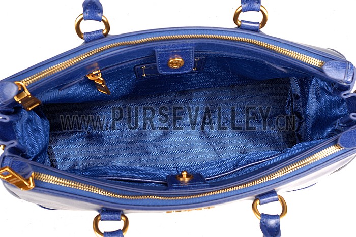 Prada Classic Satchel Blue