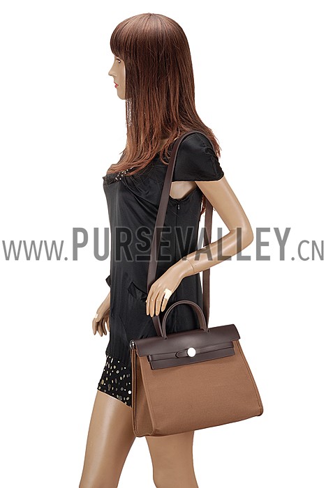 Hermes Herbag Brown