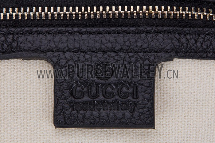 Gucci Soho Black Leather Working Tote