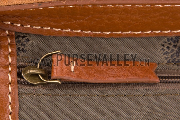 Mulberry Lily Cognac Leather Shoulder Bag