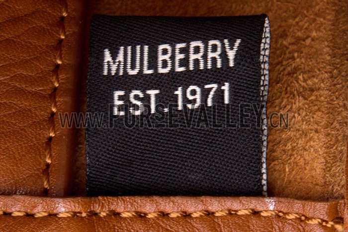 Mulberry Bayswater Cognac Leather Tote