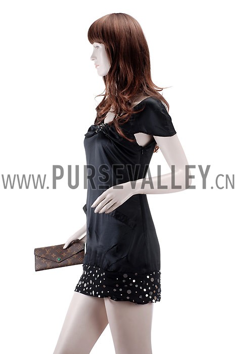 Louis Vuitton Josephine Green Wallet