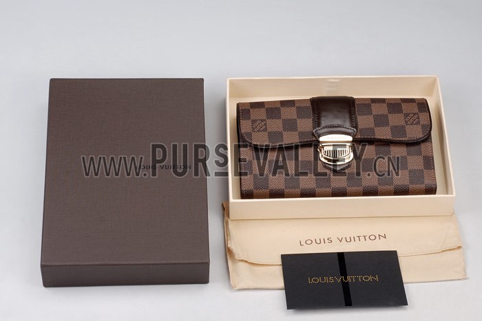 Louis Vuitton Sistina Damier Canvas Wallet