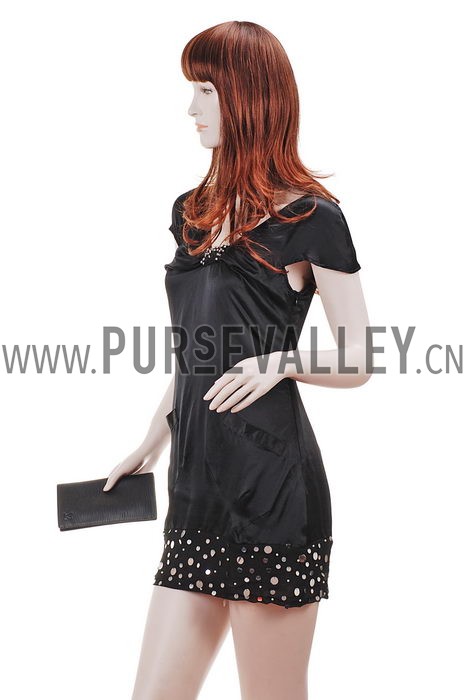 Louis Vuitton Brazza Wallet Black Epi Leather