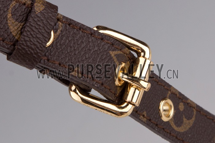 Louis Vuitton Monogram Pallas Dark Red GM