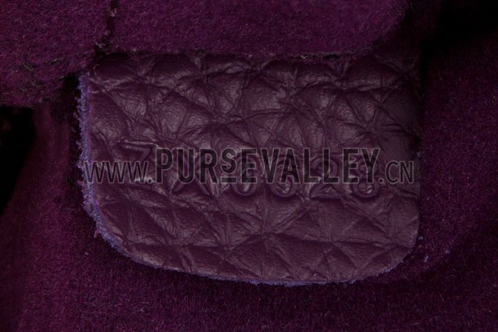Louis Vuitton Alma in Taurillon Leather Purple MM