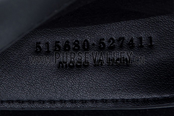 YSL Betty Medium Chain Shoulder Bag Black-White