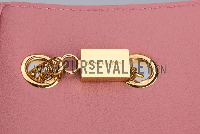 YSL Betty Medium Chain Shoulder Light Pink
