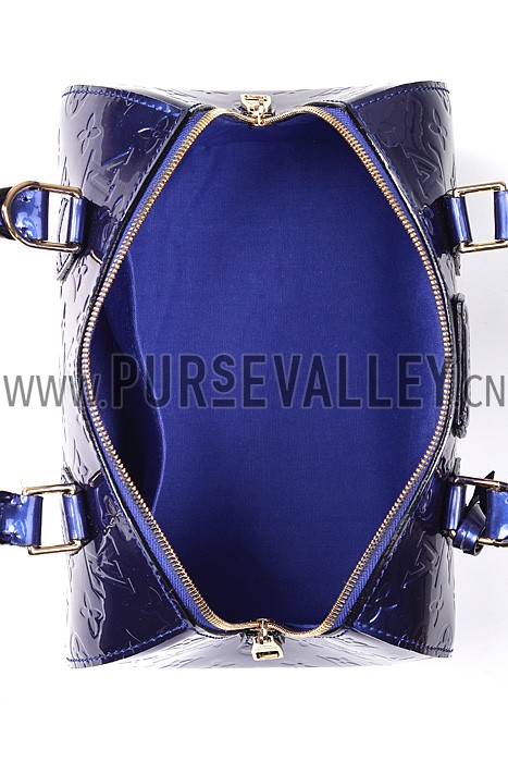 Louis Vuitton Monogram Vernis Montana Blue 607365