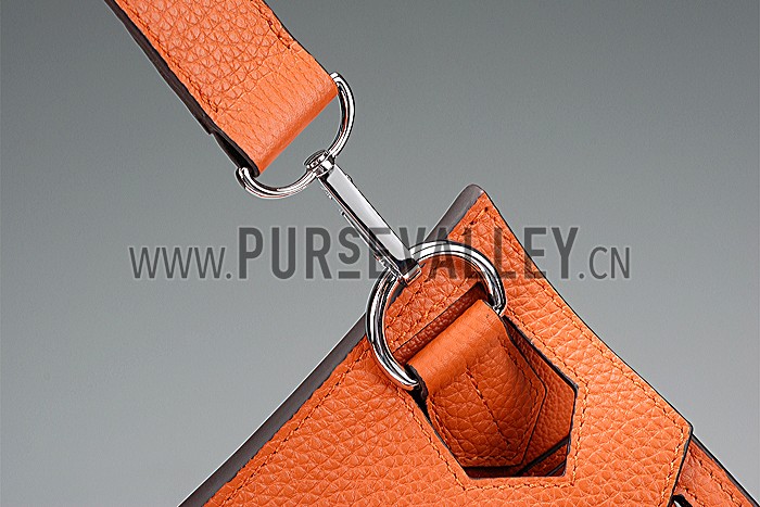 Hermes Jypsiere 31 Orange Bag 607475