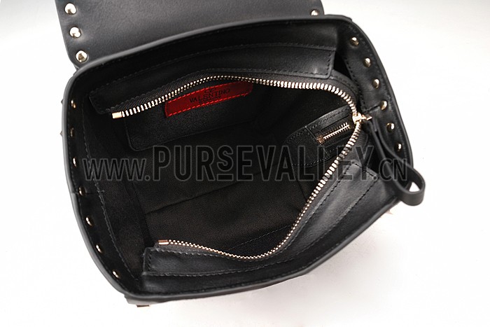 Valentino Rockstud Shoulder Bag Black 607531