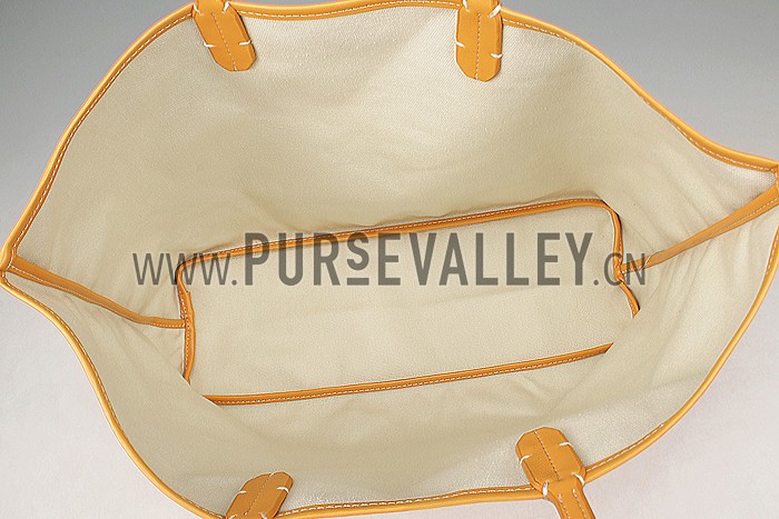 Goyard St Louis Tote Yellow 607692