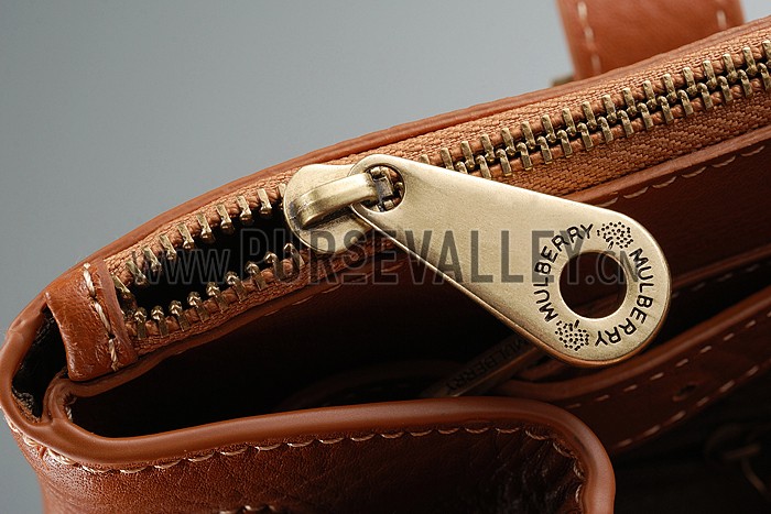 Mulberry Bayswater Double Zip Tote Oak 607707