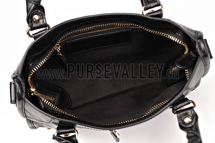 Balenciaga Mini City Bag Black 607842