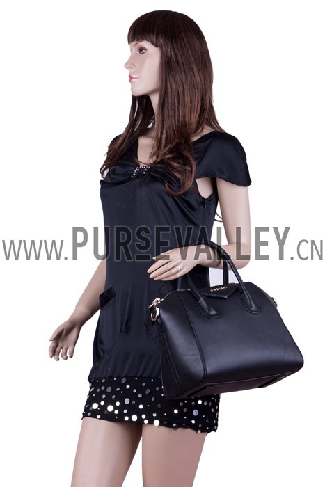 Givenchy Antigona Black Leather Bag