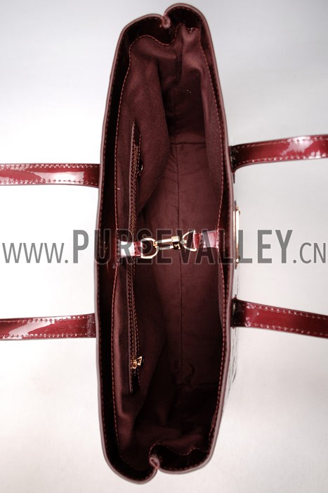 Louis Vuitton Monogram Vernis Wilshire MM Purple