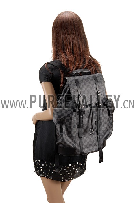 Louis Vuitton Damier Graphite Christopher Backpack