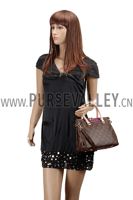 Louis Vuitton Monogram Pallas BB Purple PM Bag