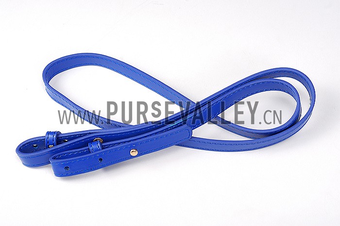 YSL Classic Cabas Y Medium Bag Dark Blue 608326