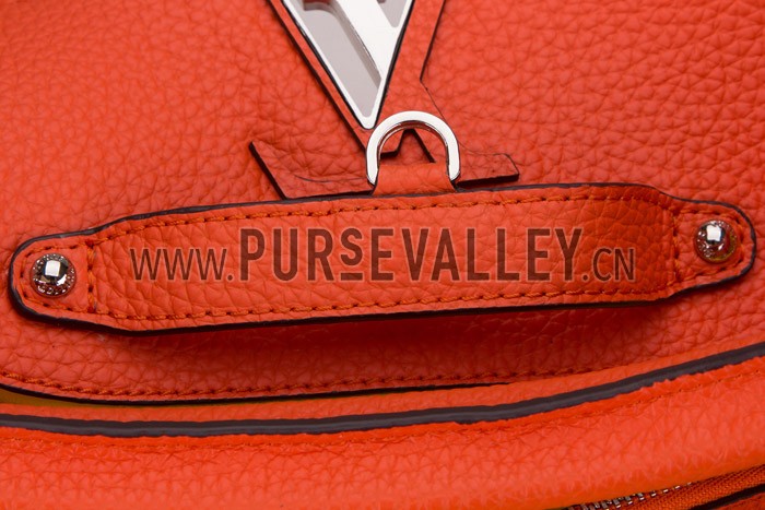 Louis Vuitton Capucines Orange