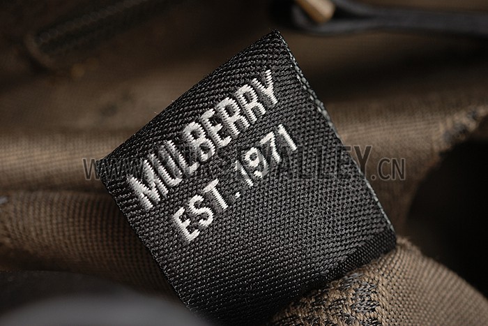 Mulberry Bayswater Double Zip Tote Black 607705