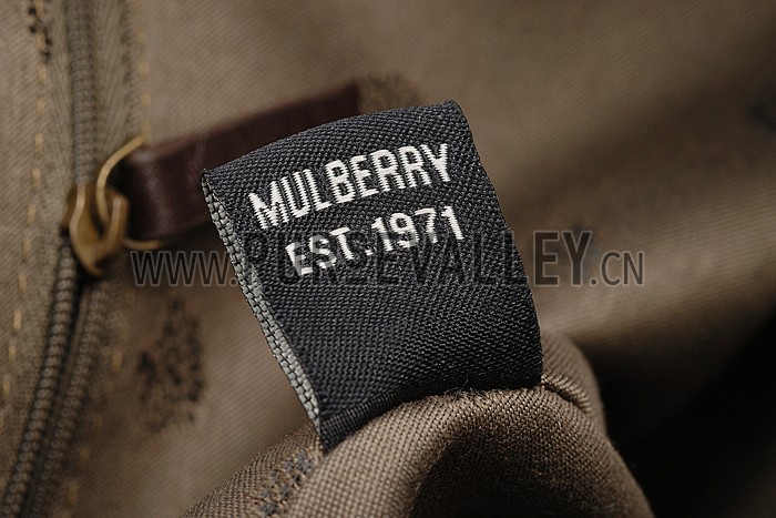 Mulberry Bayswater Double Zip Tote Chocolate 607706