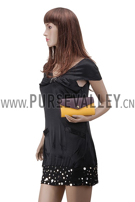 Louis Vuitton Sarah Wallet NM3 Mimosa 607695