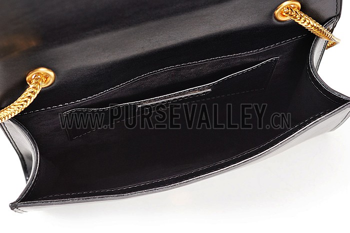 Saint Laurent Medium Cassandre Tassel Black Bag 608308