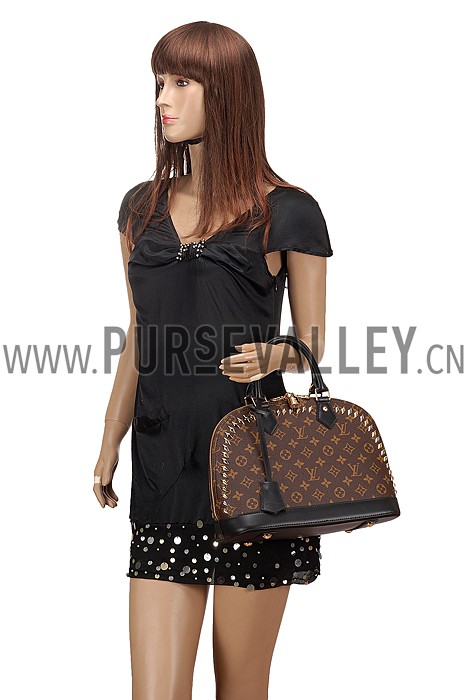 Louis Vuitton Monogram Canvas Studded Alma PM 18926685