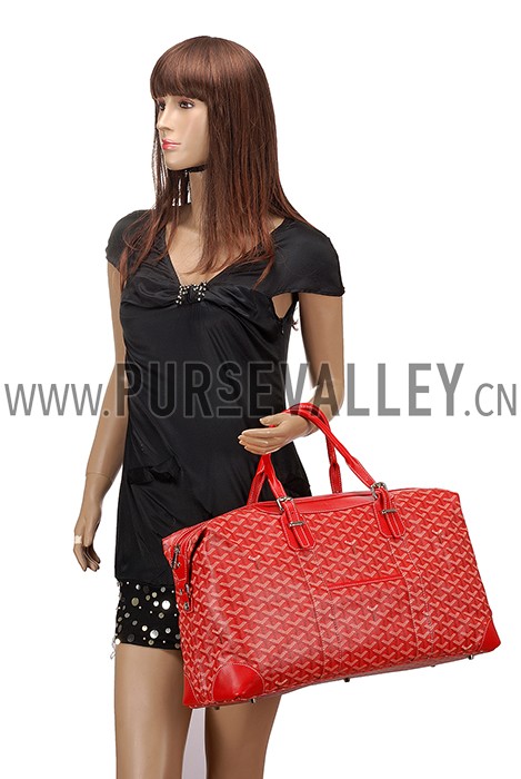 Goyard Boeing Red Travel Bag 18926673