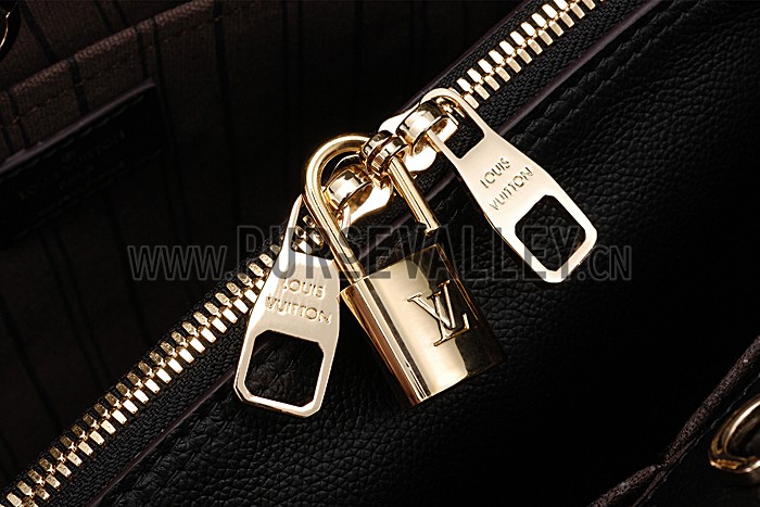 Louis Vuiton Montaigne Empreinte MM Black 607509