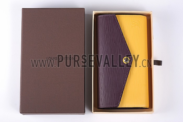 Louis Vuitton Sarah Wallet NM3 Mimosa 607695