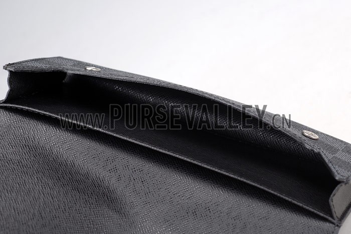 LV Adjustable Damier Graphite Wallet