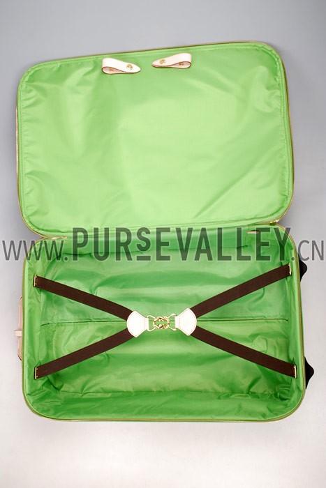 Louis Vuitton Green Vernis Pegase 55