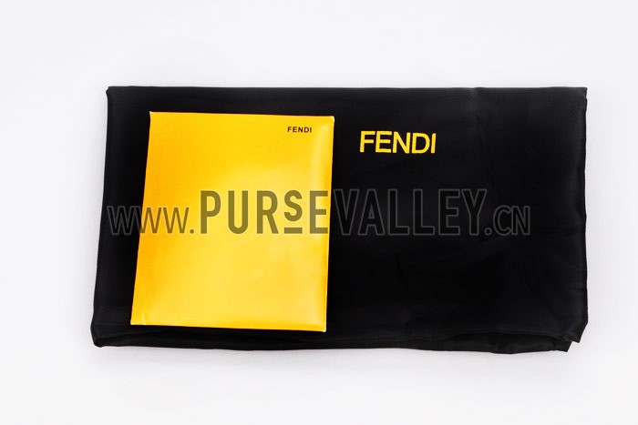 Fendi Peekaboo Medium Red Bag