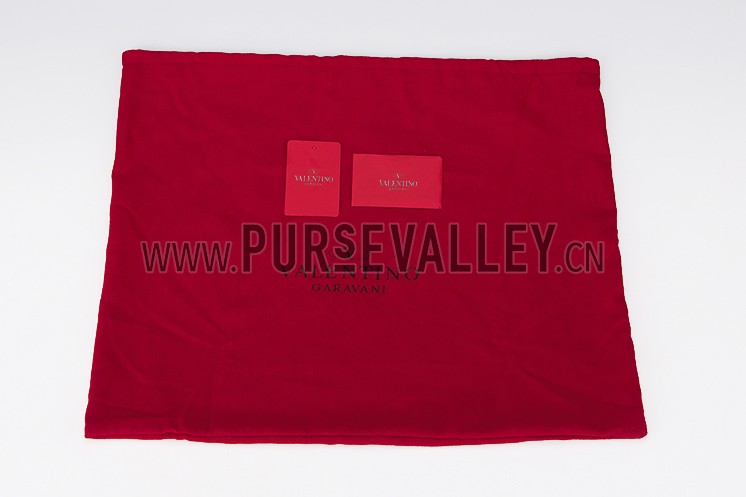 Valentino Viva Valentino Fabric Clutch Ivory