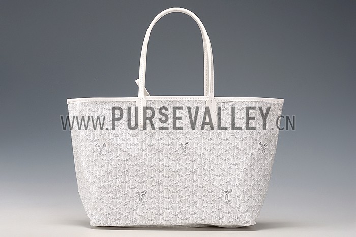 Goyard St Louis Tote White