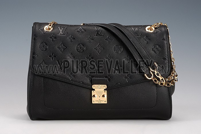 Louis Vuitton Monogram Empreinte St Germain Black Bag
