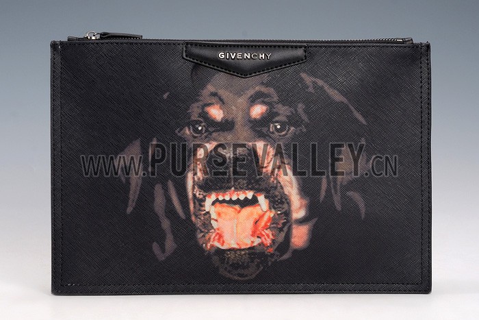 Givenchy Antigona Rottweiler Clutch
