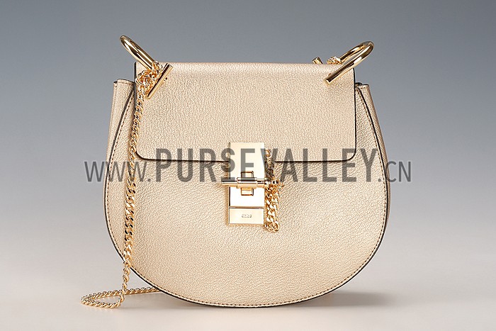 Chloe Drew Bag Gold