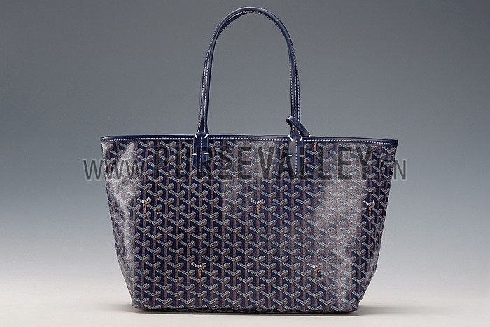 Goyard St Louis Tote Navy Blue