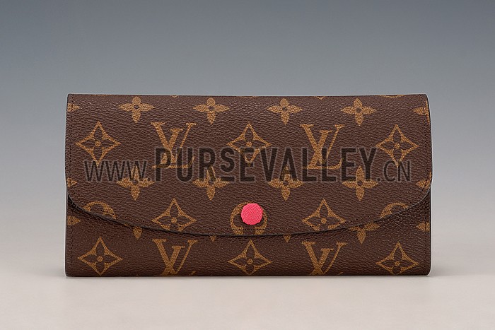 Louis Vuitton Emilie Wallet Fuchsia