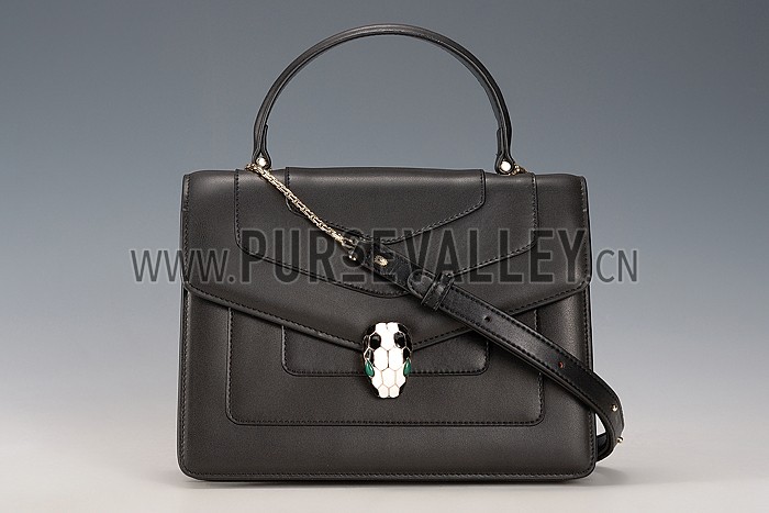 Bvlgari Serpenti Forever Bag Black