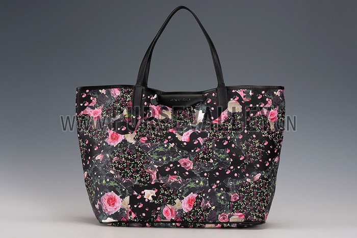 Givenchy Antigona Floral Shopping Tote