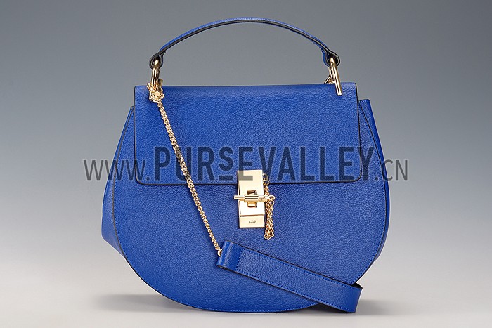 Chloe Drew Large Bag Blue