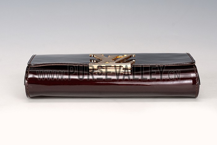 Louis Vuitton Chain Louise Patent Leather Amarante