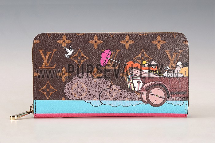Louis Vuitton Monogram Evasion Zippy Wallet