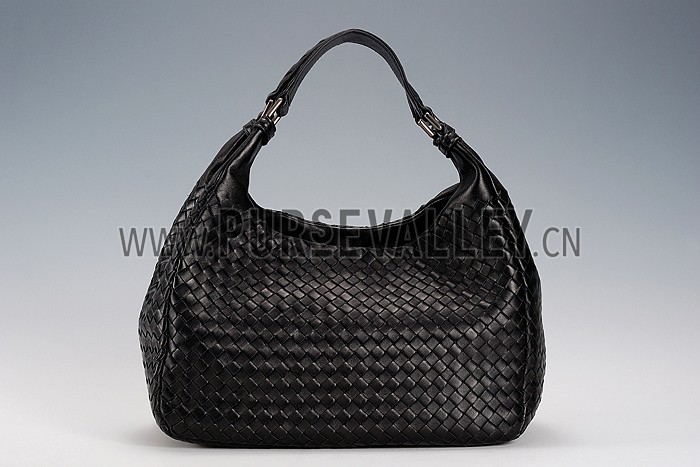 Bottega Veneta Campana Black Bag