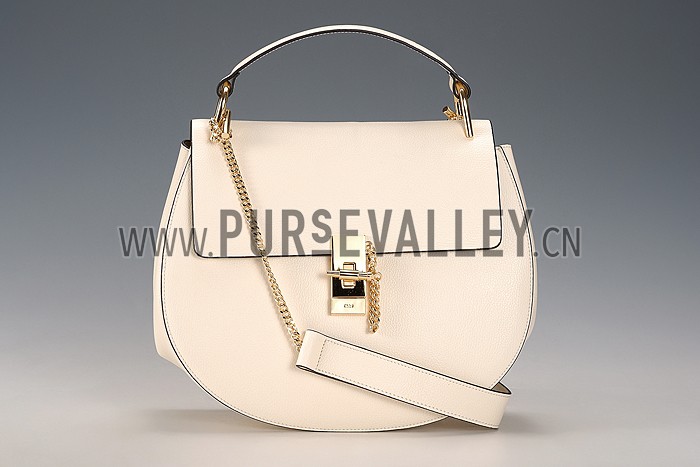 Chloe Drew Large Bag White